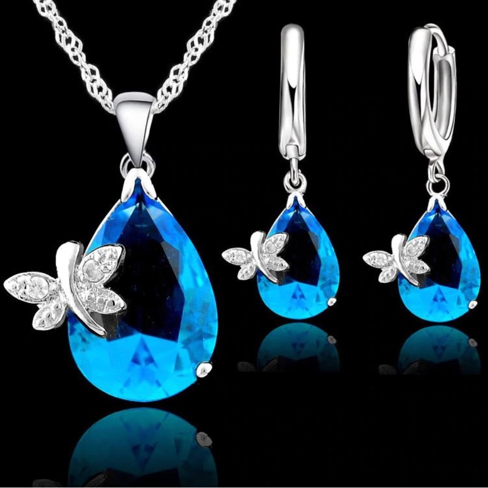 Ocean Blue Butterfly Set